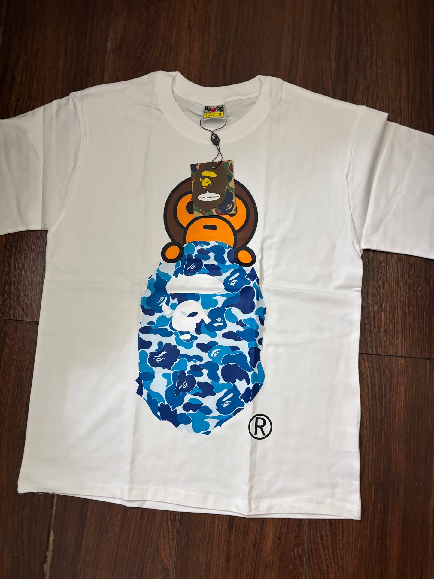 BAPE SHIRT BLUE