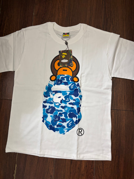 BAPE SHIRT BLUE