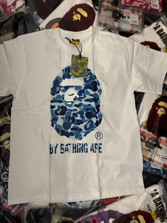 BAPE BLUE WHITE