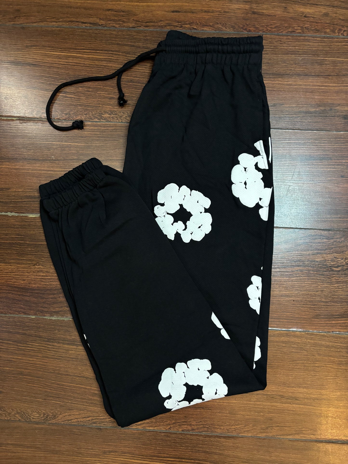 DENIM  PANTS BLACK