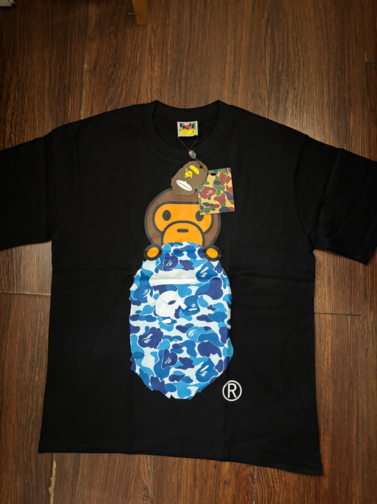 BAPE BLACK AND BLUE